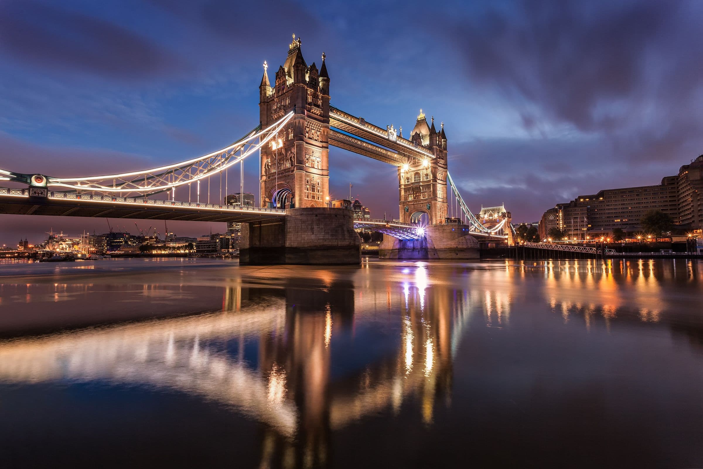 Tower Bridge at dawn
